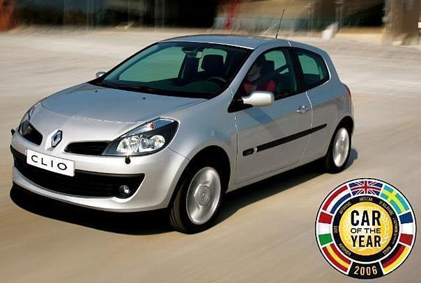 Renault Clio ist Auto des Jahres 2006